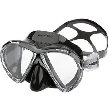 Mares X-VU Liquidskin - Gafas de Buceo Unisex, Color Negro, Talla Bx
