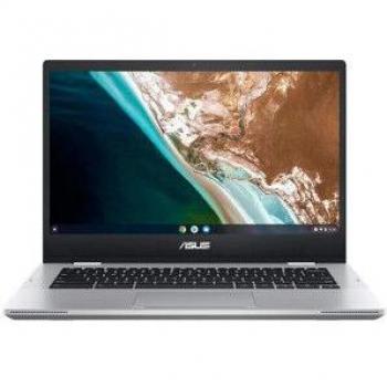 Laptop Asus Chromebook Flip 14 Táctil Intel Celeron N4500 8GB RAM 128GB eMMC Plata