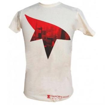 Camiseta Blanca Mirrors Edge Symbol Tee Talla M