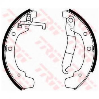 Juego de zapatas de freno TRW GS8149 para Volkswagen Transporter T2 Bus 1.7