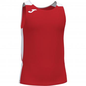 Joma Record II Men's Tank Top Red White