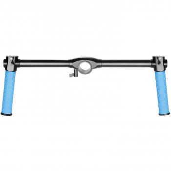 Neewer Dual Empuñadura de Mano para Neewer Crane/ Crane M, Zhiyun Crane/ Crane M Estabilizador de Mano de 3-eje, Gimbal Durable Antideslizante de Cámara, Aleación de Aluminio Aeroespacial