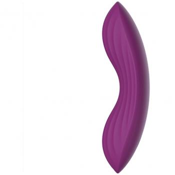 Svakom Vibrador Control Remoto Edeny - Estimulador Clitoriano, Color Violeta, Control a través de App, 1 unidad