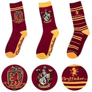 SET DE 3 CALCETINES GRYFFINDOR - HARRY POTTER