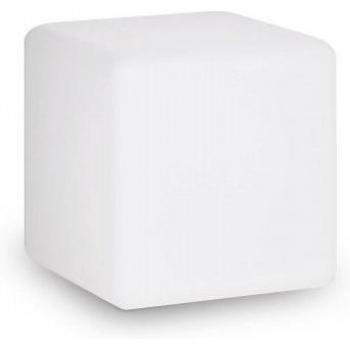 Lámpara de jardín portátil Luna Blanca de plástico con 1 bombilla, diámetro de 30 cm, IP44
