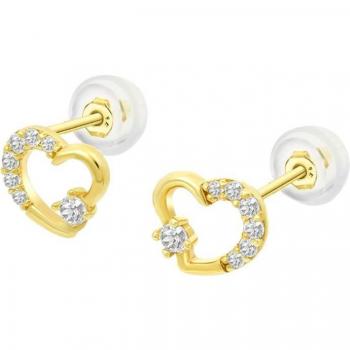 Pendientes Time Road Hin00098 Oro, Mujer