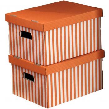 Compactor RAN611 - Set de 2 cajas de carton con tapa