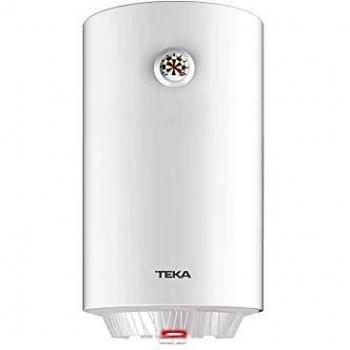 Teka | Termo eléctrico de 50 litros | EWH 50 C | Consumo medio para 2-3 personas | Tanque esmaltado Zafire | Color Blanco