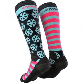 Calcetines Dynafit FT Graphic Multicolor 43-46 azul marino fucsia