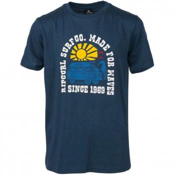 Rip Curl Camiseta Niño Van Surf Azuloscuro