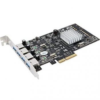 Tarjeta Controladora PCIe x4 a 4 Puertos USB 3.1 Tipo A EXSYS EX-12004-2