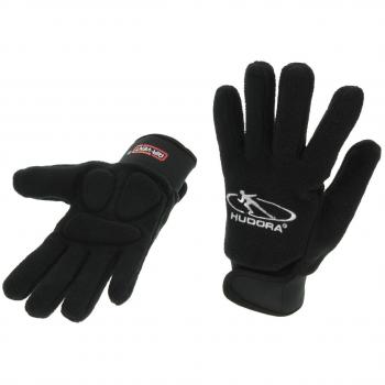 Hudora - Guantes para patinaje sobre hielo negro Talla:large