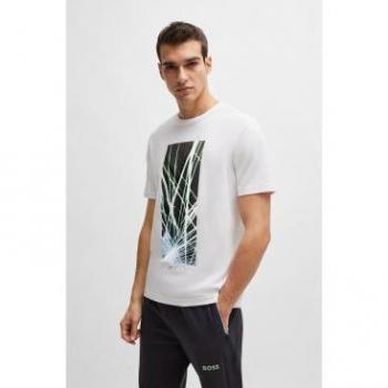 Camiseta Ilustración Temporada blanco BOSS