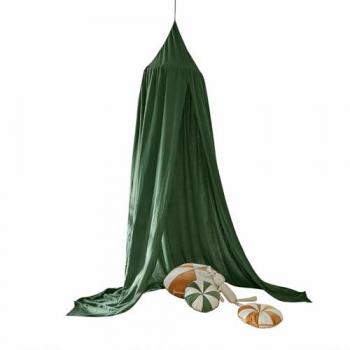 Dosel de Cama Féelette Verde Oscuro