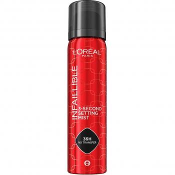 L'Oréal Paris Infaillible 36H Makeup Setting Spray 75 ml - Long-lasting, lightweight micro mist, non-sticky, transfer proof, sets makeup for up to 36 hours
