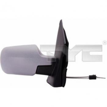 Espejo retrovisor TYC 310-0022, tipo: espejo retrovisor, características: diseño específico para el lado del conductor, cristal plano, acabado negro, incluye soporte de montaje y conexión eléctrica para calefacción (si aplica)