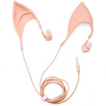 Auriculares In-Ear Elfo Bonito con Reducción de Ruido, Cableados, Micrófono Integrado y Diseño Universal