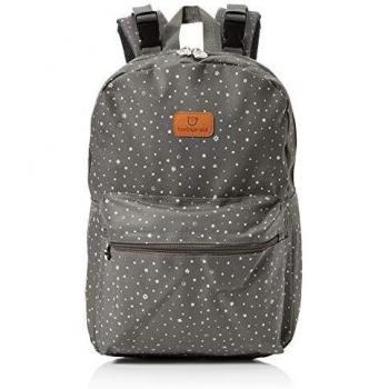 Bimbi Mochila+Cambiador 474 323 Astros 30 Gris - Mochilas para pañales, unisex
