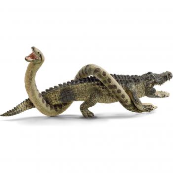 Set de juguetes Schleich Danger in the Swamp - Plástico, Vida Salvaje, Muñecos