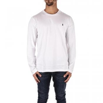 Polo Ralph Lauren Men's Long Sleeve Sleep T-Shirt - White - Classic Fit