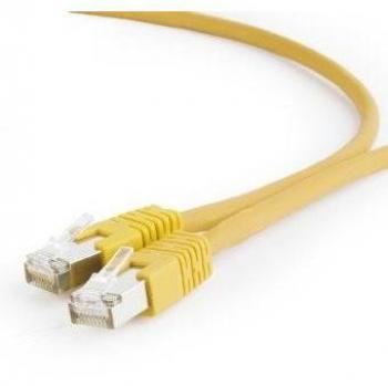 Gembird Cable de Red Cat6a LSZH Amarillo 0,5 m S/FTP