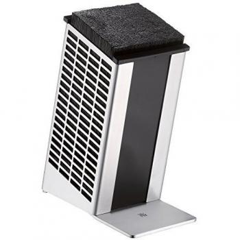 Bloque de cuchillos WMF con inserto de cepillo negro, acero inoxidable, lavable, para 5-6 cuchillos