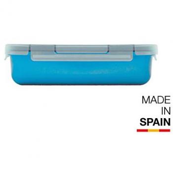 Valira Porta alimentos - Contenedor hermético de 0,5 L hecho en España, color azul