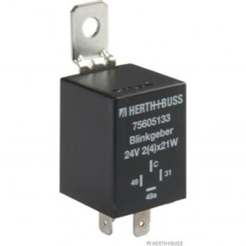 Relé de intermitencia HERTH+BUSS ELPARTS 75605133, unidad intermitente, compatible con diversos vehículos, fácil instalación, alta durabilidad y rendimiento fiable