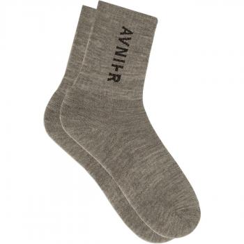Avnier Step Grey Football Socks