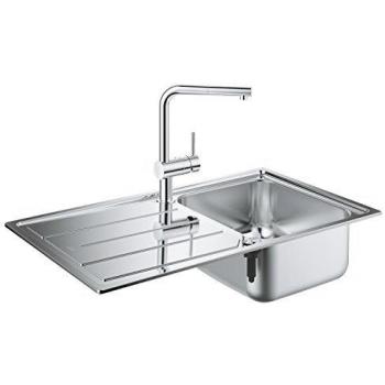 GROHE 31573SD0 - Minta Bundle de fregadero y grifo de cocina