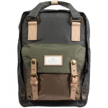 Mochila Doughnut Macaroon Jungle con Compartimento para Laptop 14 - Verde Oliva/Army