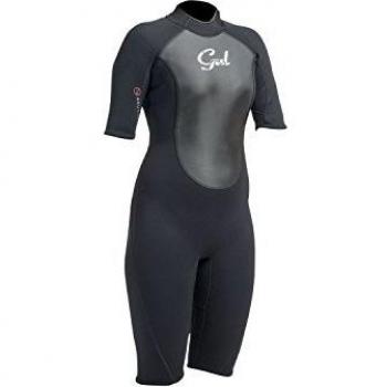 Gul Womens Response 3/2mm Flatlock Shorty Wetsuit 2017 - Black 16