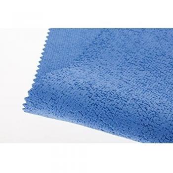 Aruba microfibra toalla PU 35 x 40 cm, azul, 15 unidades