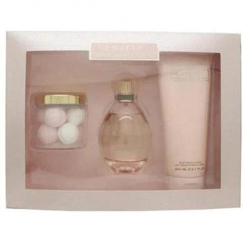 Sarah Jessica Parker Lovely Gift Set 100ml Eau De Parfum + 200ml Body Lotion + 100g Bath Pearls