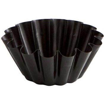 Quid QD Molde Tulipa 10Cm Sweet Grey, Acero, Negro, 0.12 cm