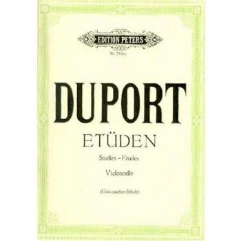 Estudios de Duport para Violonchelo - 21 Etudes