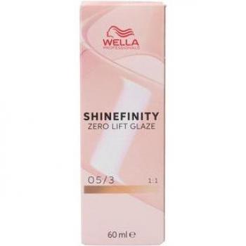 Coloración Semipermanente Ultrabrillante Wella Shinefinity 05/3 60ml