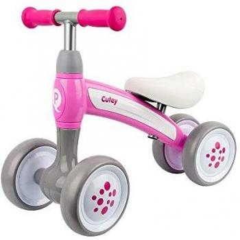 QPLAY - Correpasillos Cutey - Ideal para bebés de 1 a 3 años - Rosa