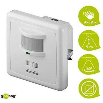 Sensor de Movimiento Goobay IDUS Blanco