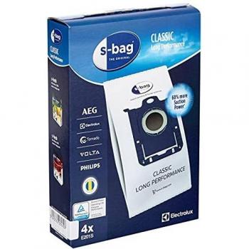 Electrolux S-bag Classic Long Performance - Bolsas, color blanco