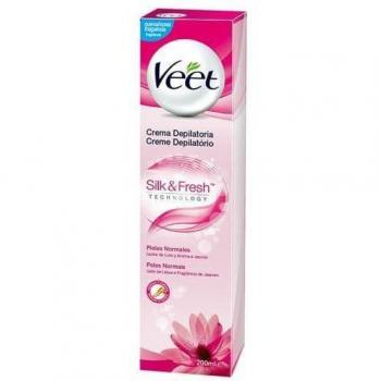 Veet Crema Depilatoria Piel Normal con Leche de Loto y Fragancia de Jazmín 200ml