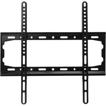 Soporte de pared para TV negro de 26 a 55 pulgadas con inclinación y ajuste de entretenimiento