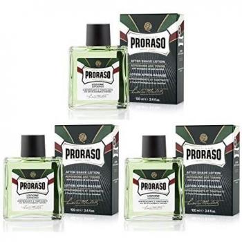 6x PRORASO Aftershave Lotion 100ml Refreshes & Tones!