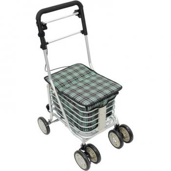 Andador para Ancianos con Asiento y Frenos - Ligero y Resistente TRÉBOL ADVANCE