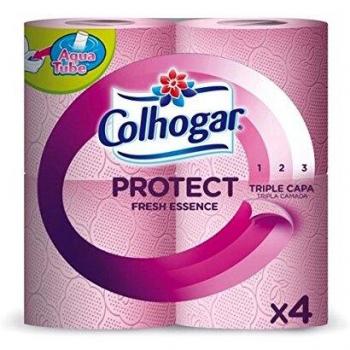 Colhogar Papel Higienico PROTECT 3 capas, 4 rollos
