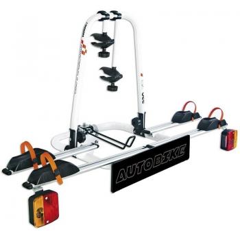 Autobike Pro X2 - Portabicicletas de bola, color blanco