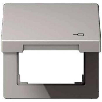 Tapa ATBL.BA.SCHUKO® 50x50 GCL.LS TPLAST. (A PBA.GOLPES) EXTRABRILLANTE SIMB.CLAV. JUNG 0712001456