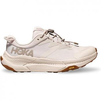 HOKA Women's Transport Hiking Shoes - Color: Eggnog, Size: 8.5(B), Material: Rubber/Polyethylene