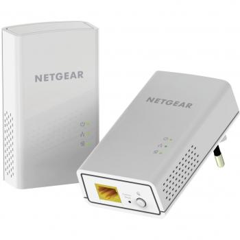 Netgear PL1000-100PES Adaptador de Red Powerline 1000 Mbit/s Ethernet Blanco 2 Pieza(s)