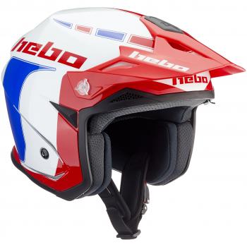 HEBO HC1115AXXL Trial Zone 5 Like Casco, Azul, XXL